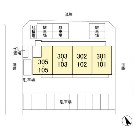 グランシャリオの区画図
