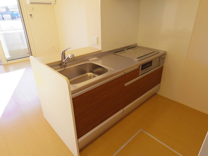 グランシャリオのキッチン|カウンターキッチン(IHｸｯｷﾝｸﾞﾋｰﾀｰ付き)