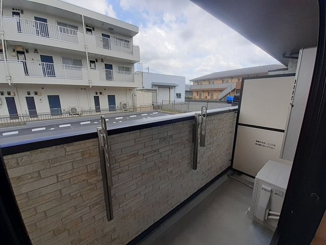 シャント・フルールのバルコニー