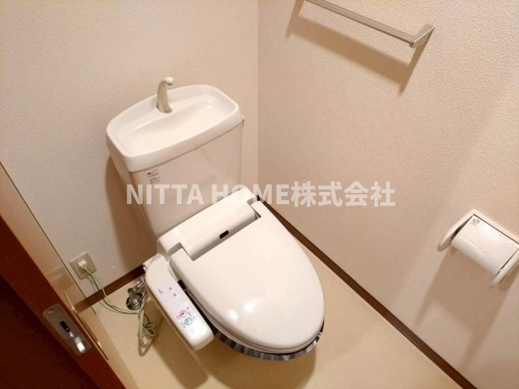 ロイヤルヒルのトイレ|ウォシュレットも完備♪