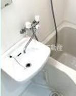 【洗面所】 | AZEST-RENT羽田Ⅸ | スペースが確保できる洗面所です