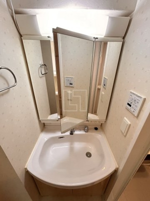 【洗面所】 | クローバー・ビュー上本町 | クローバー・ビュー上本町　独立洗面化粧台