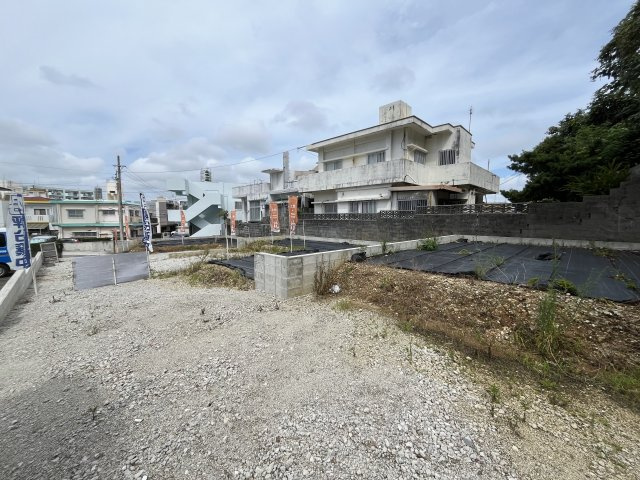 那覇市山下町（全3区画）ラスト3号地の前面道路含む現地写真|※協定道路4m♪