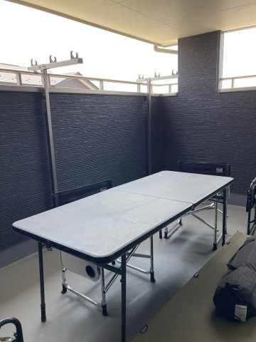 エルヴェタウン七ヶ浜遠山C棟のバルコニー|開放的で明るい空間を演出してくれるバルコニーです