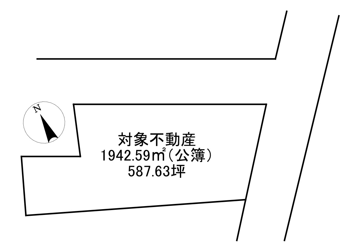 -三丁目不動産-寄居町用土の土地図