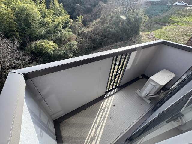 ウィルモア垂水　B棟のバルコニー