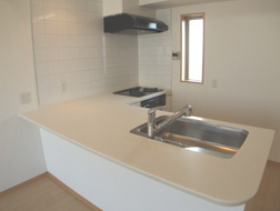 中央区日本橋富沢町の賃貸マンションのキッチン|同タイプ変更前参照