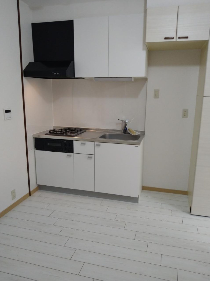 モアシティ浅草のキッチン|ガスコンロ2口