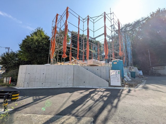 八王子市　谷野町　新築一戸建ての外観|～自然豊かで穏やかな住環境　陽当たり・風通しの良い戸建て～