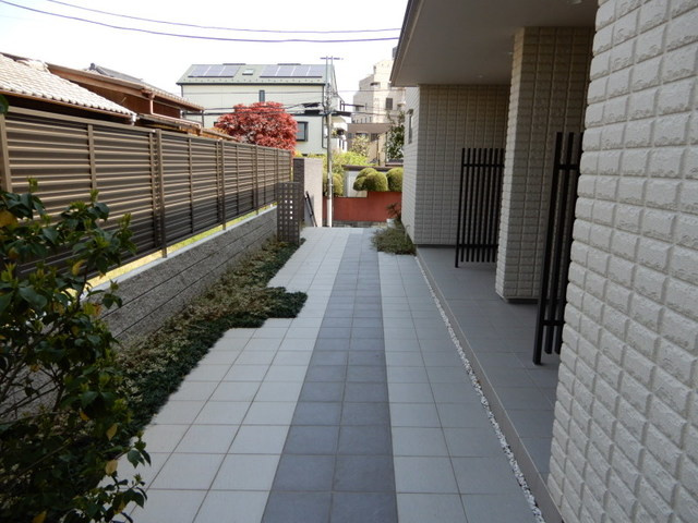 シェソワ等々力のエントランス