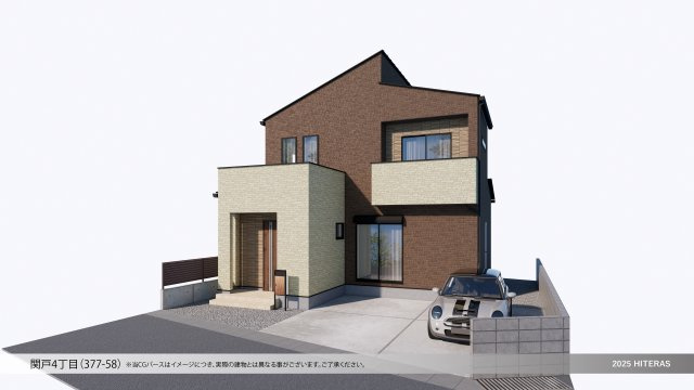 関戸4丁目1区画（377-58）・新築戸建の完成予想図