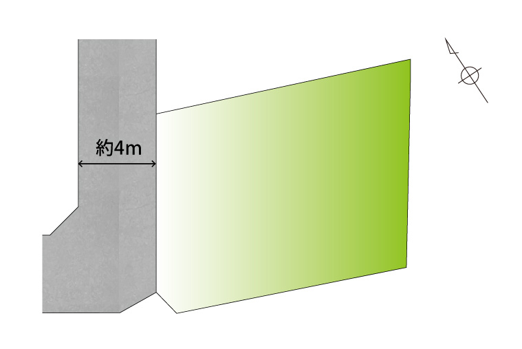 関戸4丁目1区画（377-58）・新築戸建の区画図