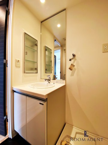 La　Douceur山王の洗面所