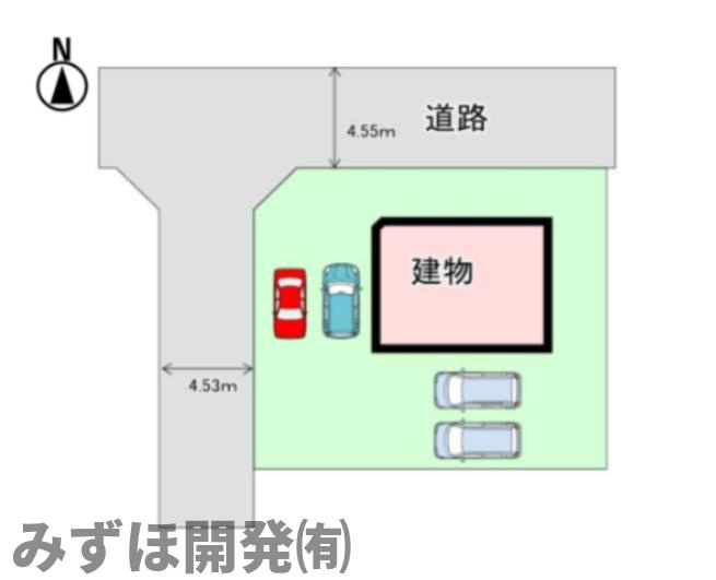 山形市飯塚町字岡854-39の前面道路含む現地写真|前面道路