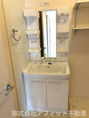 【洗面所】 | D-roomビオラ | 洗髪洗面化粧台