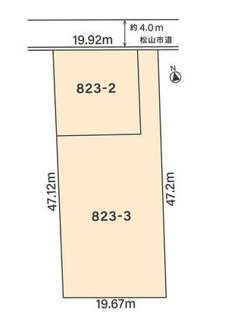 【土地図】 | 売地　北条辻