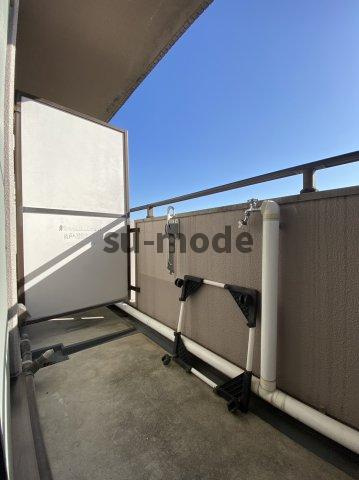 ソレーユ総持寺のバルコニー