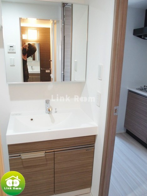 メイクスデザイン門前仲町リバープレイスの洗面所