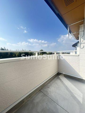 オリーブⅠのバルコニー|バルコニーがあります