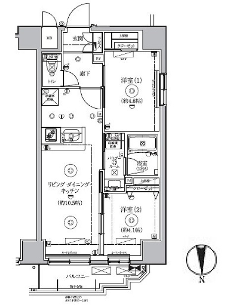 台東区元浅草３丁目の賃貸マンション
