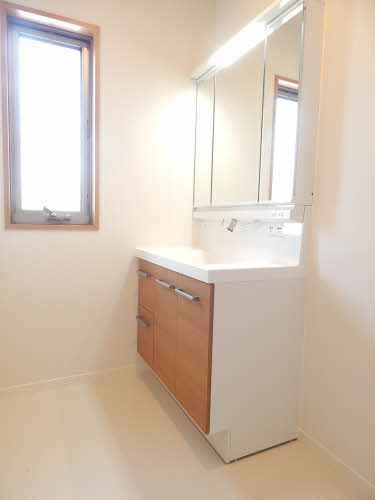 シャーメゾン田代の洗面所|広い洗面スペースです★