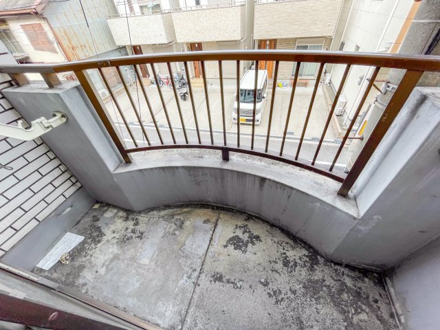 シャトー村井のバルコニー