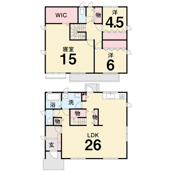 【間取り】 | 高知市春野町南ケ丘７丁目