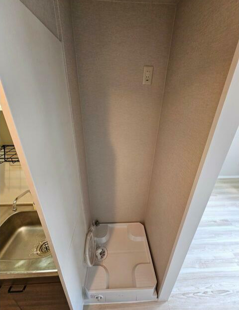 練馬区関町南４丁目の一棟マンションのランドリースペース