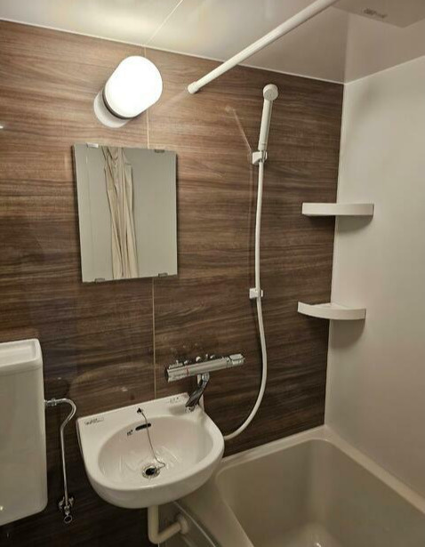 練馬区関町南４丁目の一棟マンションの浴室