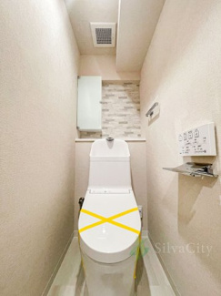 【トイレ】 | 三田吉祥寺コーポ | トイレ温水便座機能付き