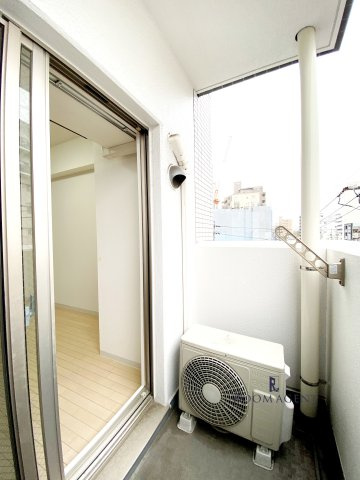 フローライト徳川のバルコニー