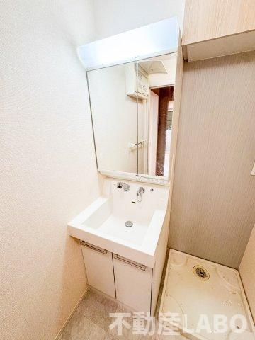 アビーロード巽東の洗面所