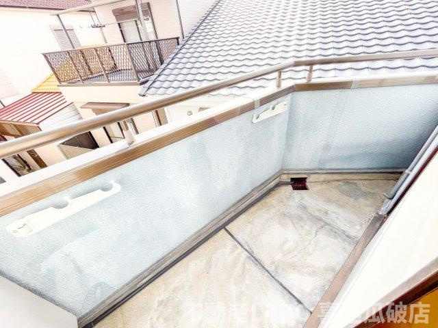 スカイハイツITOのバルコニー