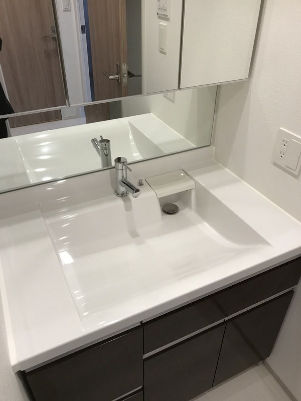 RELUXIA東向島の洗面所