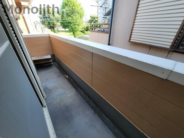 メゾンビューのバルコニー