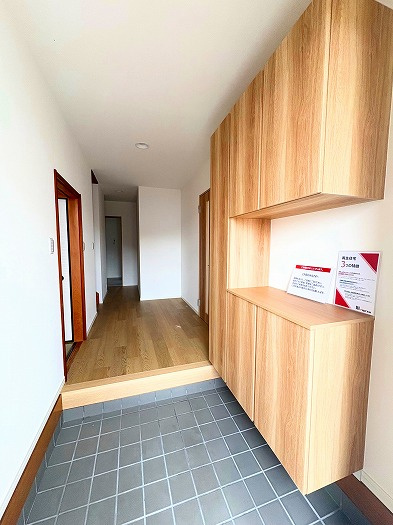 安佐南区長楽寺1丁目の玄関