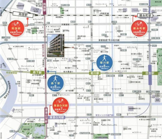 ARTESSIMO CREAのその他|周辺地図