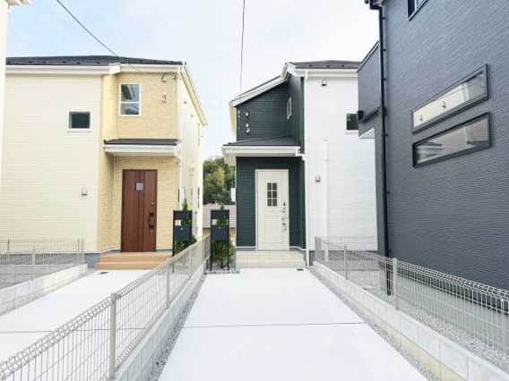 祝：成約済み　八王子市　寺田町　新築戸建ての外観|～仲介手数料無料☆八王子ひなた不動産～八王子市寺田町　新築戸建て