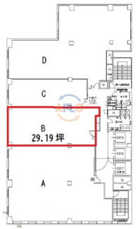 【間取り】 | 辰野心斎橋ビル | 辰野心斎橋ビル　間取り