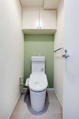 【トイレ】 | ルクレ日本橋蛎殻町 | コンパクトで使いやすいトイレです