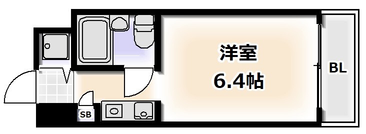 ラ・ハイール住吉の間取り