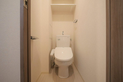 【トイレ】 | プレサンス OSAKA DOMECITYビーツ | 落ち着いた色調のトイレです