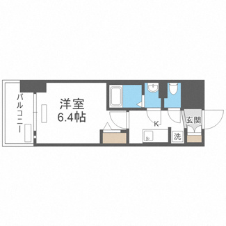 【間取り】 | プレサンス OSAKA DOMECITYビーツ