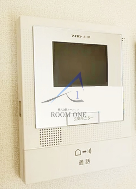 ヒルズコート東が丘のセキュリティ|モニター付インターホンです。