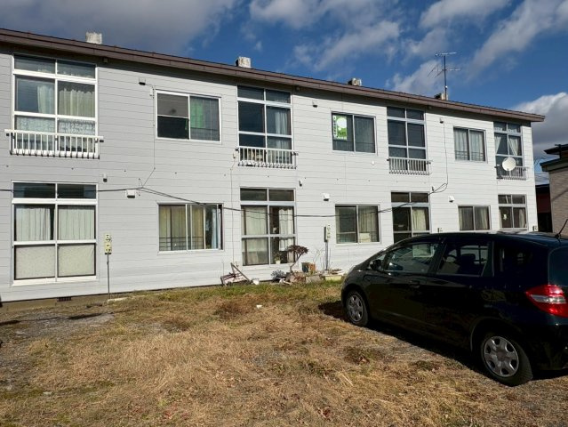 ひまわりマンションの駐車場