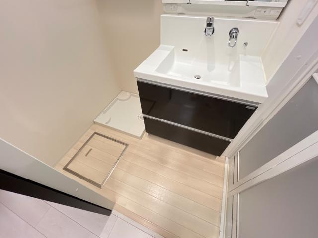 ポポラス西下台の洗面所|洗髪洗面化粧台