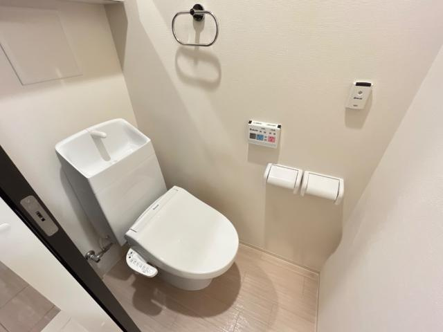 ポポラス西下台のトイレ|シャワー付トイレ