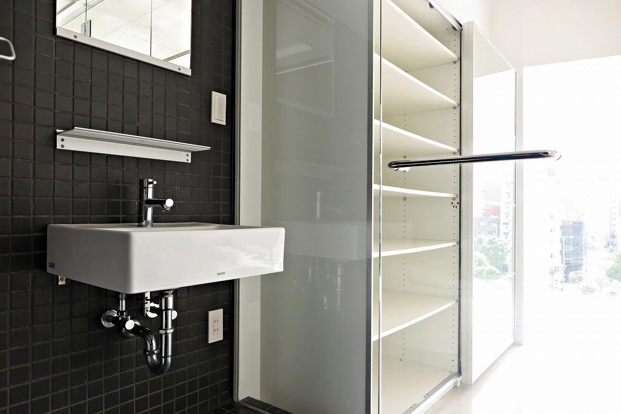 是空NANBAⅡの洗面所|綺麗です