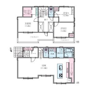 【土地図】 | 開放感のある、閑静な住宅街に位置しています。陽の光をたっぷりと浴びながら気持ち良く生活が出来ます。夢のマイホーム、夢ではなく実現出来ます！見学・ご相談等、お気軽にご連絡下さい。