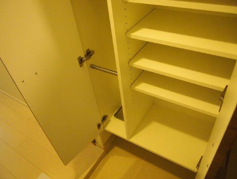 メイクスデザイン門前仲町Ⅱの玄関|シューズボックス